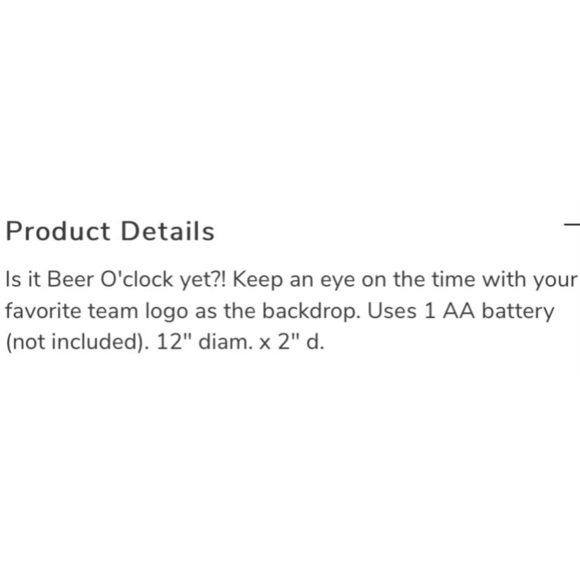 NWT NFL New England Patriots Wall Clock Bottle Cap! - Picture 2 of 7